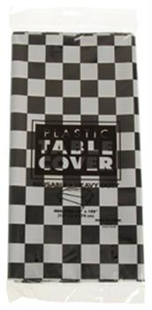Plastic Table Cover/B&W Check (Include 1 Units)