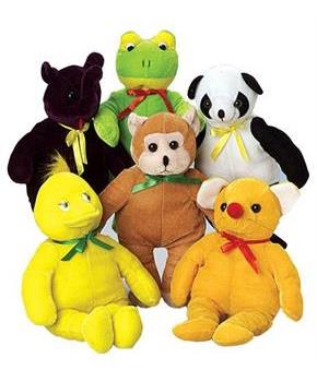 Asst Plush Animals (Include 12 Units)