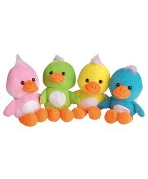 Bright Plush Ducks (Include 12 Units)