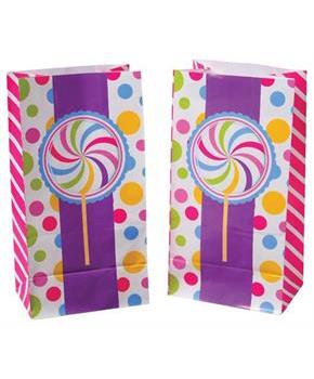 Candy Paper Bags (Include 12 Units)