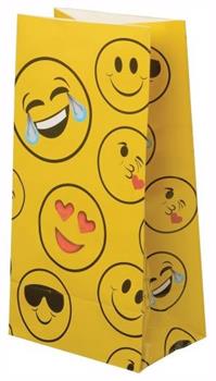 Emoji Paper Bags (Include 12 Units)