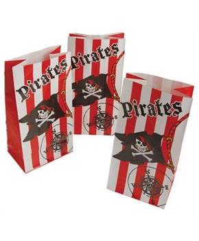 Pirate Paper Bags (Include 12 Units)