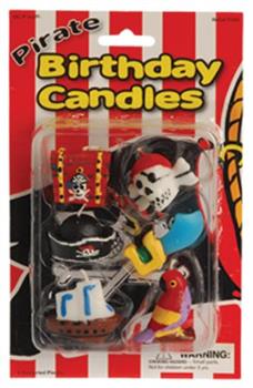 Pirate Birthday Candles/6-St (Include 1 Units)