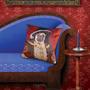 Henry the Pug 18"X 18" Pillow Cover