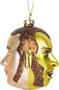 Dr. Jekyll & Mr. Hyde Glass Two-Sided Holiday Ornament
