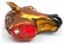 Creepy Horse Head 4.5" Glass Holiday Ornament