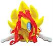 Sonic The Hedgehog Super Sonic 18 Inch Plush Backpack