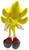Sonic the Hedgehog Super Sonic 12 Inch Plush with Clip