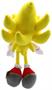 Sonic the Hedgehog Super Sonic 12 Inch Plush with Clip