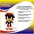 Sonic the Hedgehog 8-Inch Character Plush Toy | Shadow