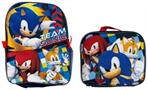 Sonic the Hedgehog "Team Sonic" 16 Inch Backpack with Lunch bag