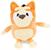 Bluey Bingo 8 Inch Zipper Plush with Backpack Clip