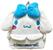 Sanrio Kitty Cinnamoroll 16 Inch Embroidered Plush Backpack