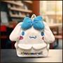 Sanrio Kitty Cinnamoroll 16 Inch Embroidered Plush Backpack