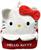 Sanrio Hello Kitty 16 Inch Embroidered Plush Backpack