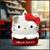 Sanrio Hello Kitty 16 Inch Embroidered Plush Backpack
