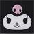 Sanrio Kuromi Knit Beanie and Gloves 2 Piece Set