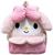 Sanrio My Melody 15 Inch Embroidered Plush Backpack