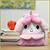 Sanrio My Melody 15 Inch Embroidered Plush Backpack