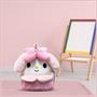Sanrio My Melody 15 Inch Embroidered Plush Backpack