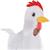 Chicken Adult Inflatable Costume | One Size Fits Most