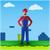 Super Plumber Men's Costume