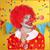 Red Afro Adult Costume Wig