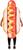 Hot Dog Adult Costume | One Size