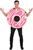 Pink Donut Adult Costume | One Size