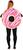 Pink Donut Adult Costume | One Size