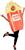 French Fries Adult Costume | One Size