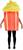 French Fries Adult Costume | One Size