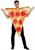 Pepperoni Pizza Adult Costume | One Size