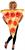Pepperoni Pizza Adult Costume | One Size
