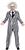 Black & White Striped Suit Adult Costume