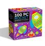 Rocket Ship Shaped 100 Piece Jigsaw Puzzle