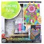 Painting Bliss Deluxe Art Kit With Wooden Tabletop Easel