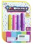 4 Piece Washable Sidewalk Chalk and Holder | Purple
