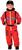 Jr Astronaut Suit (Orange) W/Cap Child Costume