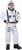 Jr Astronaut Suit (White) W/Cap Child Costume
