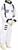 Jr Astronaut Suit (White) W/Cap Child Costume