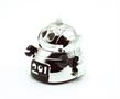 Aeromax Bump N Bots 3 Inch No Fall Wind-Up Robot | Silver