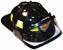 Firefighter Adult Costume Black Helmet