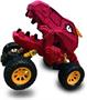 Aeromax Dino-Faur Pull Back Dinosaur Truck | Red