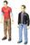 The Big Bang Theory Sheldon & Stuart (Con Exclusive) 3 3/4" Action Figures