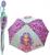 Barbie 21-Inch Kid's Umbrella With Clamshell Handle