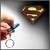 Superman Logo Flashlight Keychain