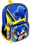 Sonic the Hedgehog Movie 16 Inch Backpack with Lunch Kit