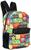 Super Mario Square Block Print 16 Inch Backpack