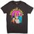 Golden Girls Group Shot Vintage T-Shirt | Charcoal Grey Shirt Featuring The Cast